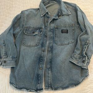 Denim shirt